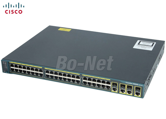 Layer 2 Used Cisco Switches Gigabit Ethernet 48 Port WS-C2960G-48TC-L 2960G